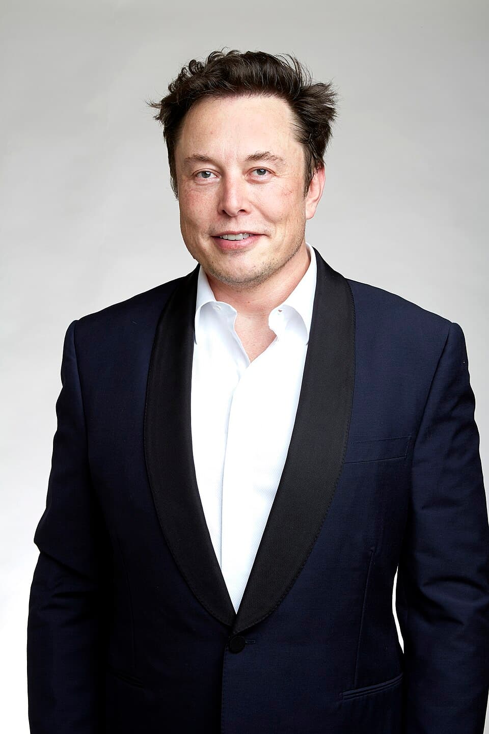 Elon Musk at the Royal Society admissions day in 2018